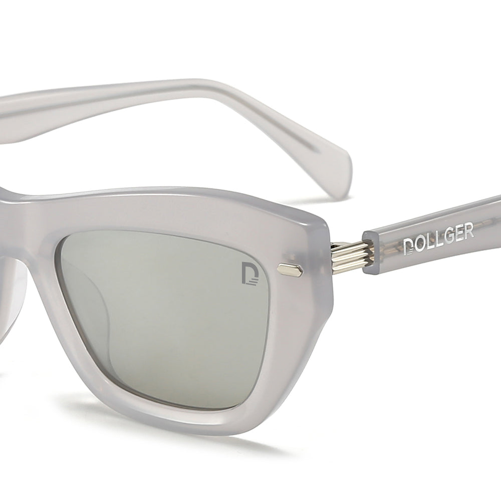 Dollger Square Cat-Eye Tinted Sunglasses