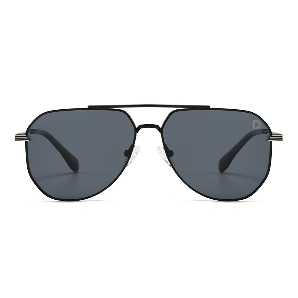 Dollger Metallic Aviator Tinted Sunglasses