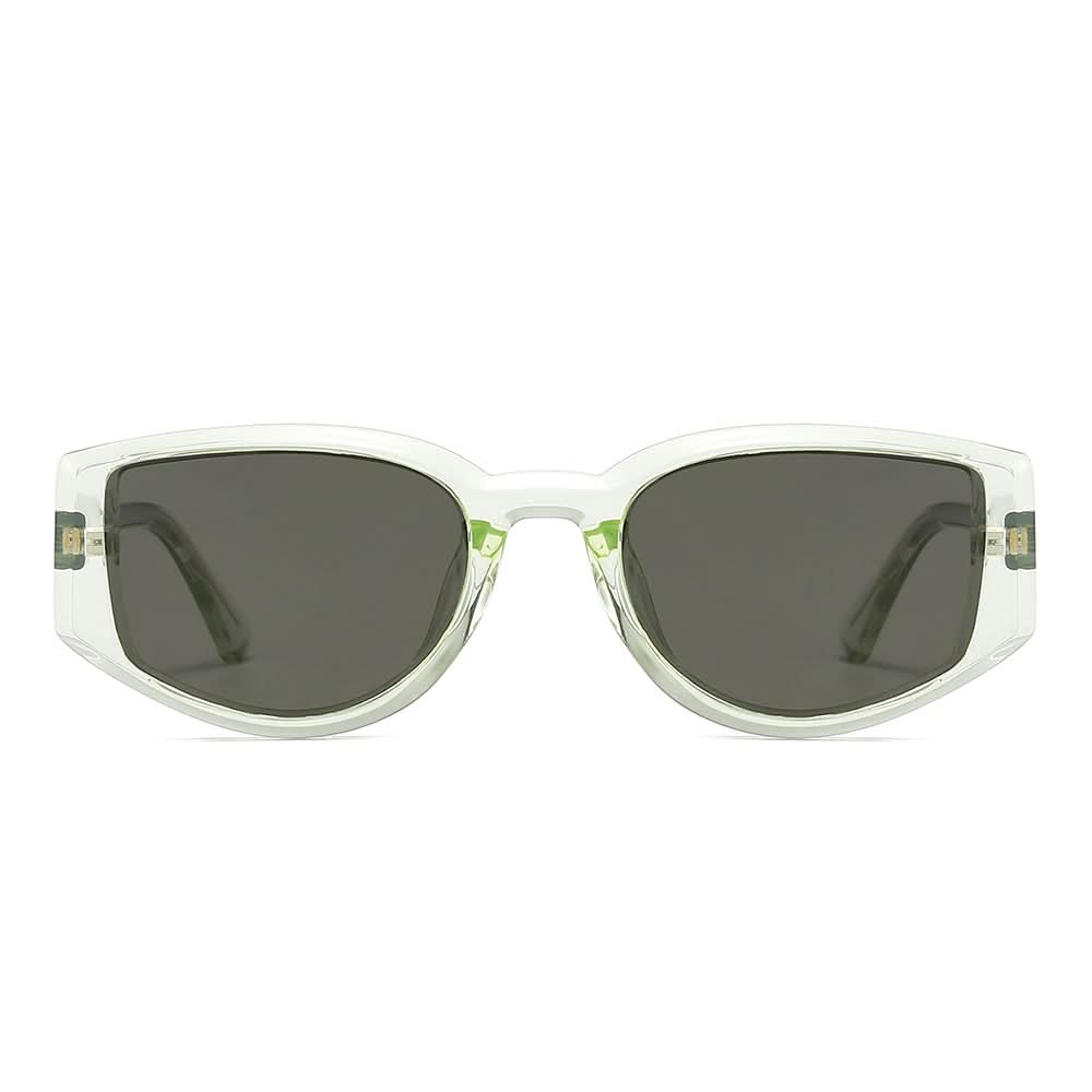 Dollger Geek-Chic Acetate Geometric Sunglasses