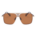 Dollger Square Aviator Metal Sunglasses