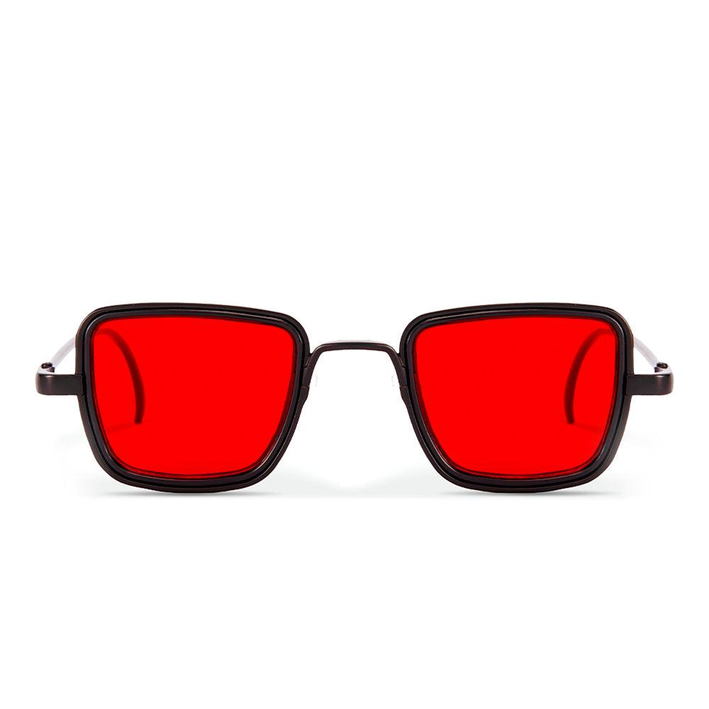 Dollger Metal Square Frame Sunglasses