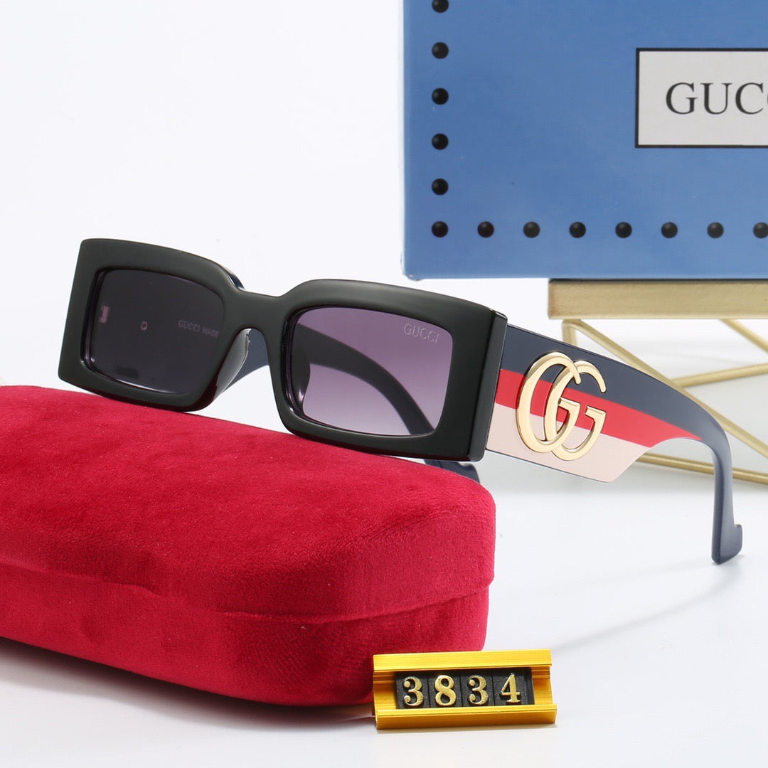 New Cat-Eye  Square Frame Sunglasses 3834