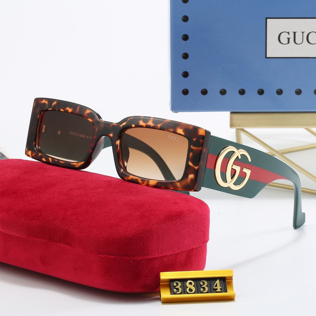 New Cat-Eye  Square Frame Sunglasses 3834