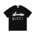 letter 2 color fashion T-shirt 091804