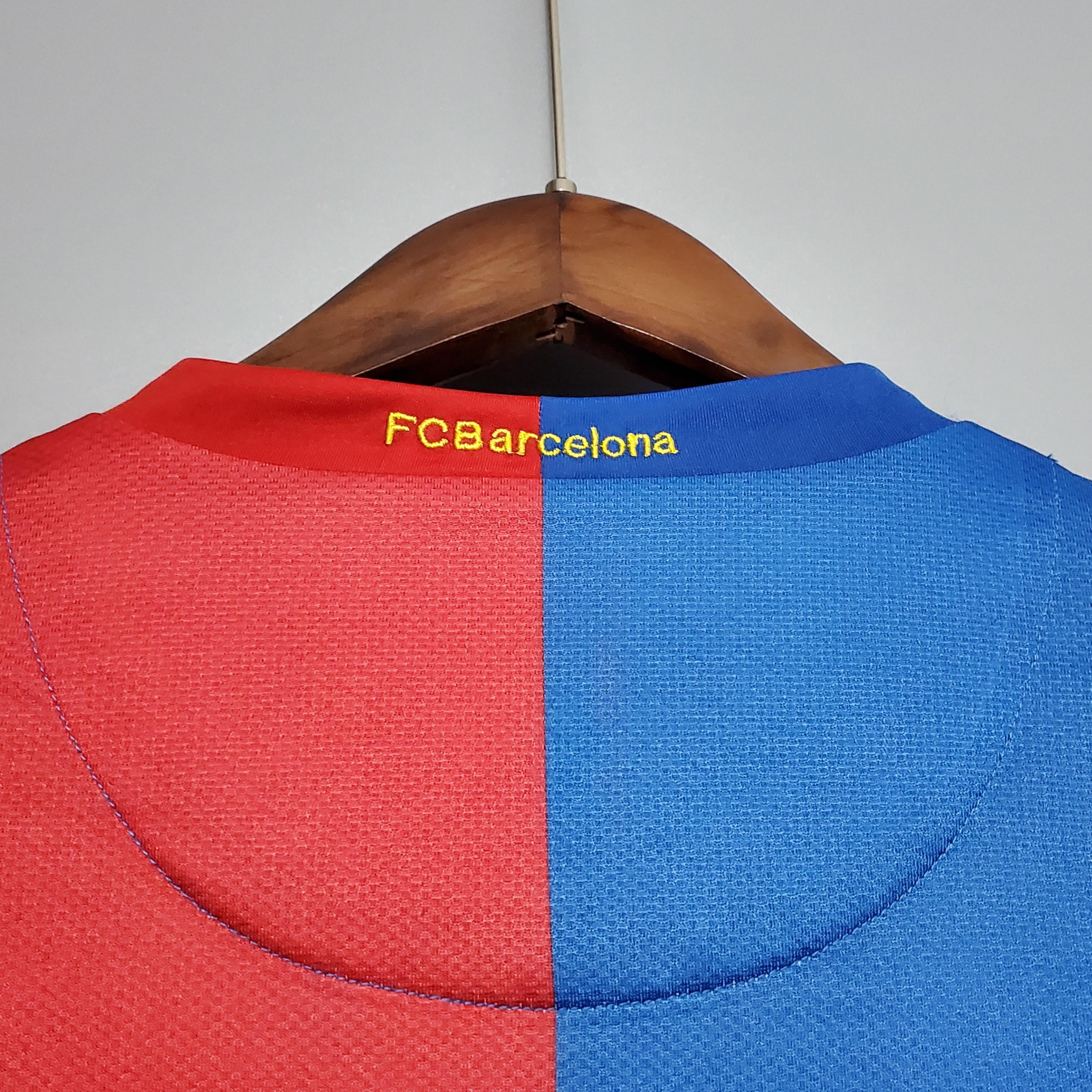 Barcelona Retro Home Jersey 2006/2007 - Long Sleeve