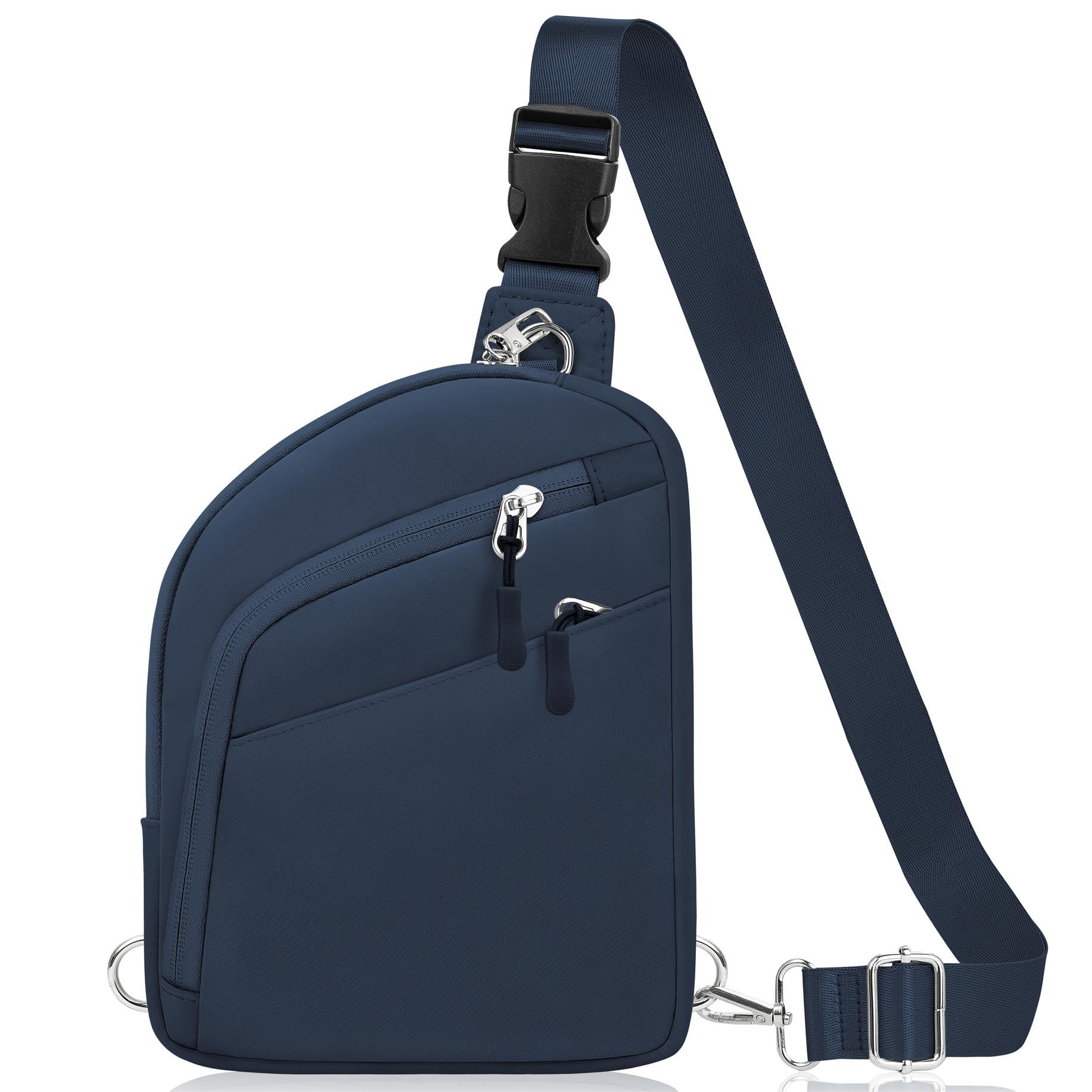 TOPEAST Anti Theft Crossbody Bags for Women Men, Small Sling Crossbody Bag Travel Purse Shoulder Wallet with RFID Blocking