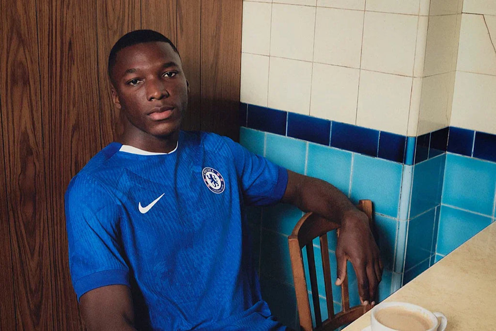 Chelsea Home Jersey 25/26 with World Champions 25 printing