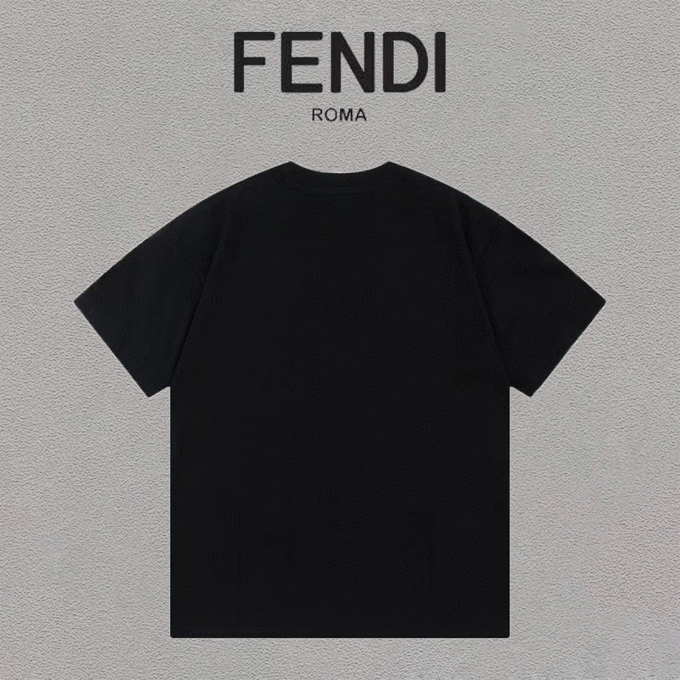 Black fashion T-shirt 058