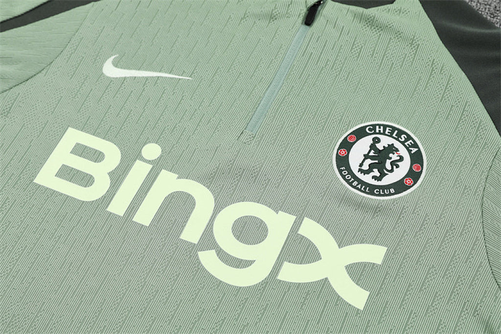 Chelsea Pre-Match Green Tracksuit 25/26