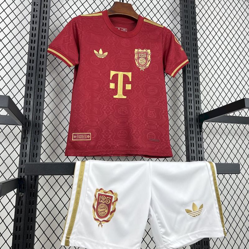 Kids Bayern Munich Jersey 125th Anniversary