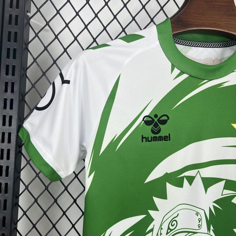 Kids Real Betis 2025/26 Hummel x Limited Edition Naruto Jersey