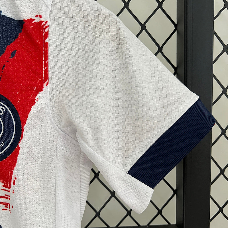 Kids Paris Saint Germain Away Kit 2025/26