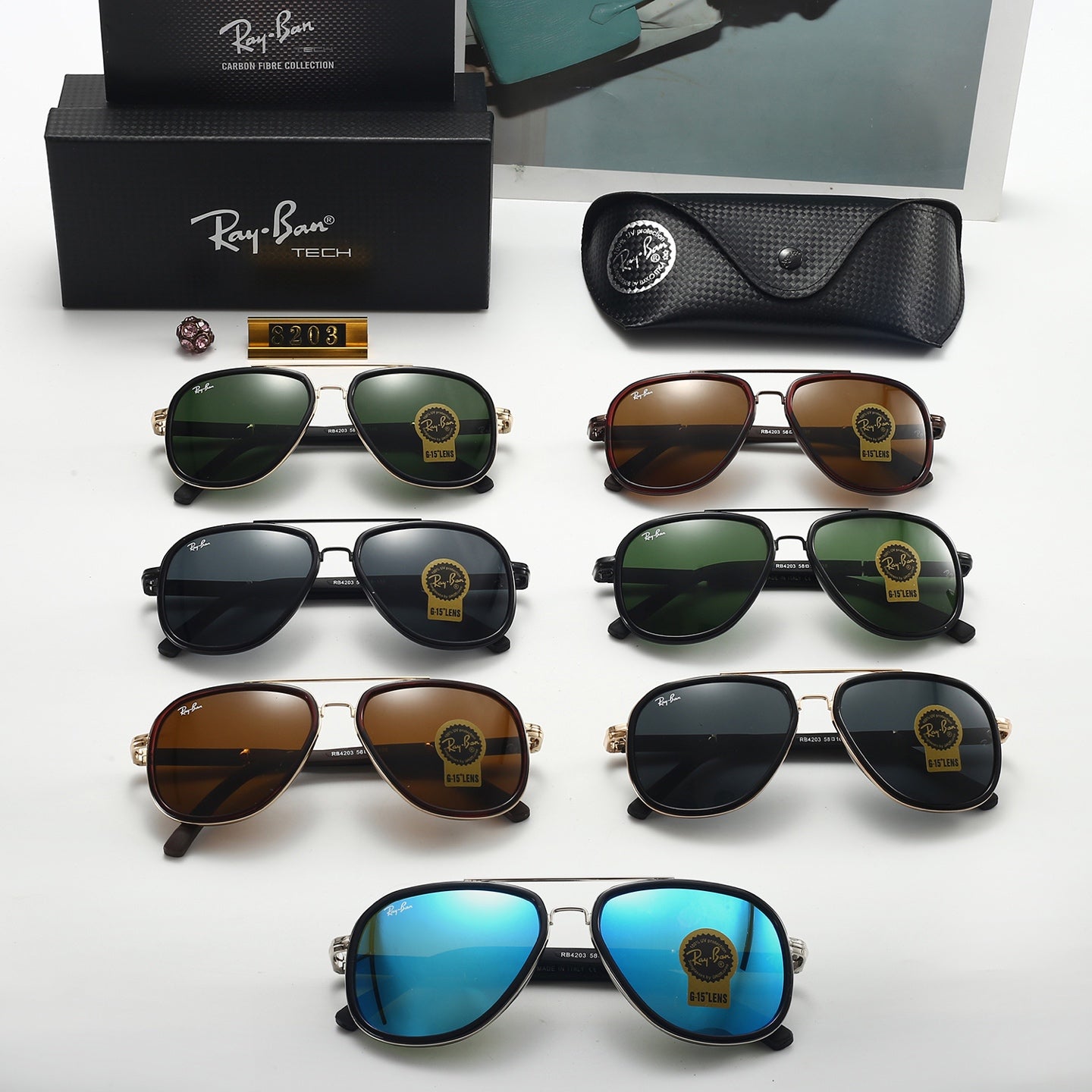 Fashion hot 7 color sunglasses 091208