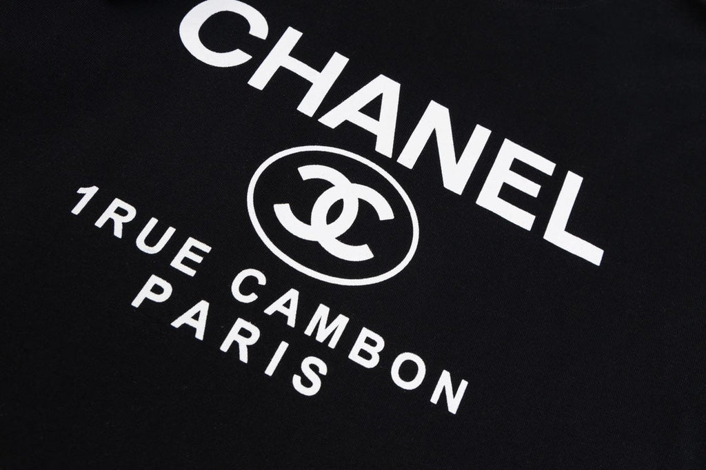 Black fashion T-shirt 9671