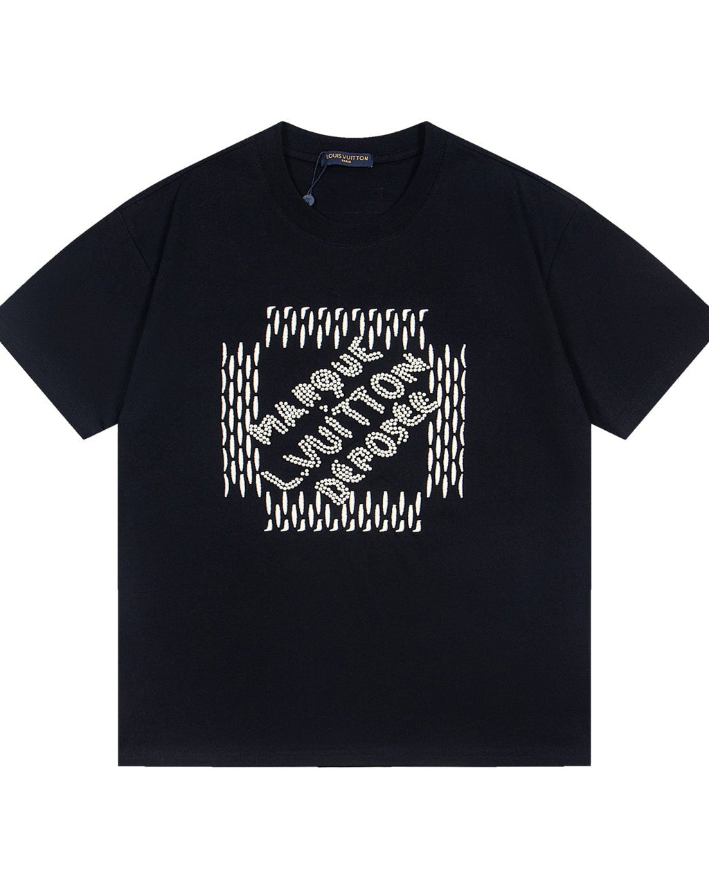 Pearl embroidered T-shirt