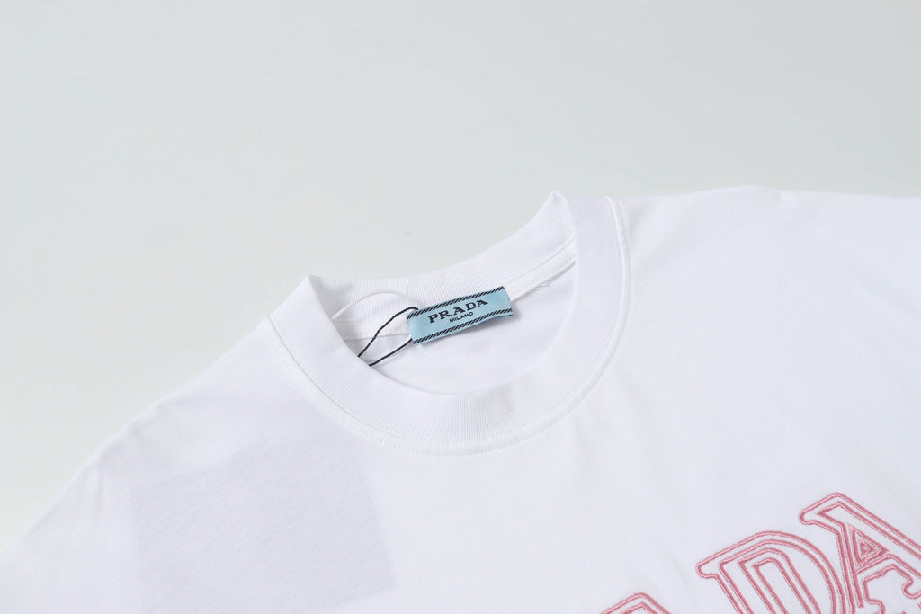 New cotton printed T-shirt