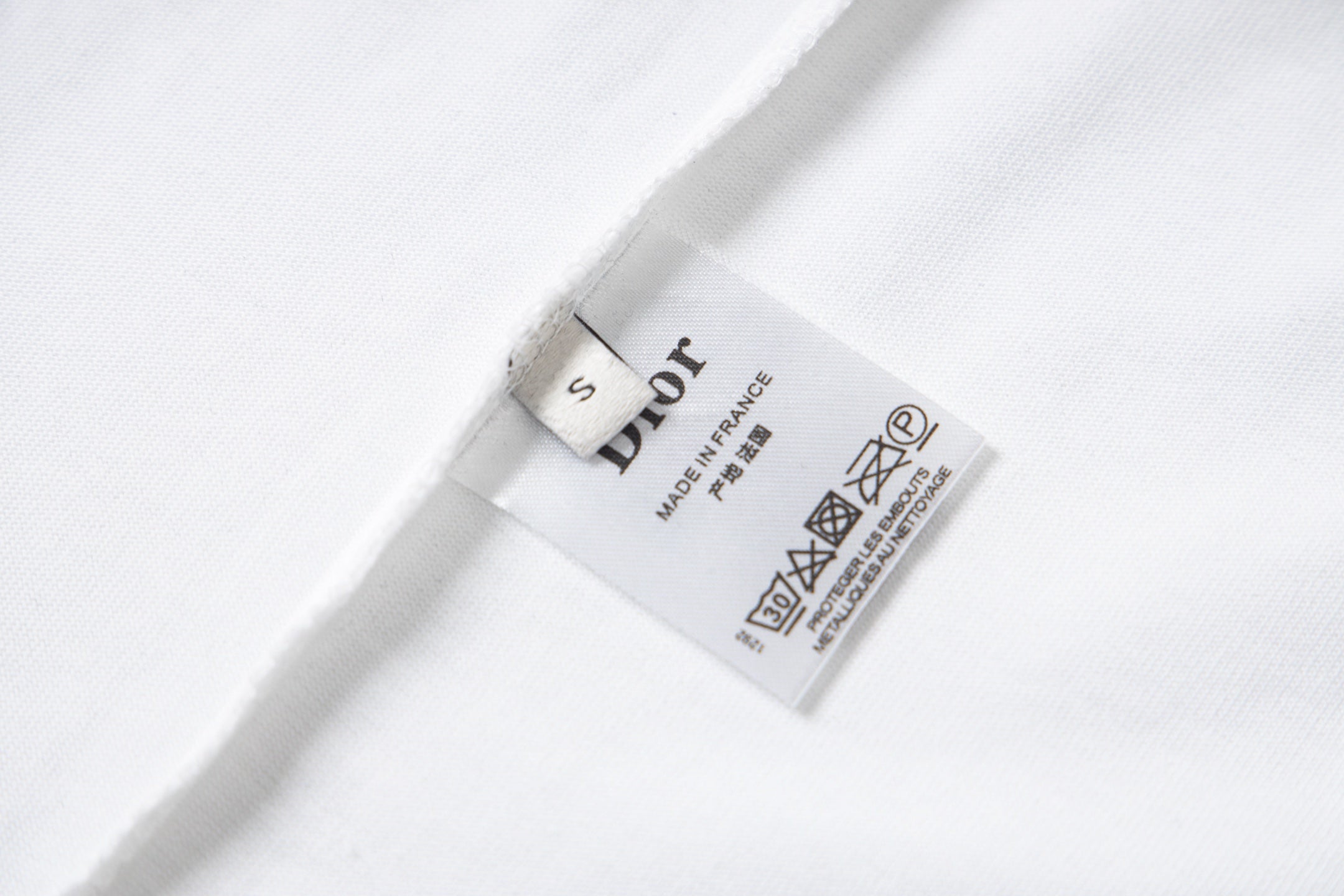 Embroidered cotton T-shirt