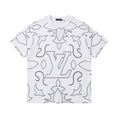 White fashion T-shirt 662